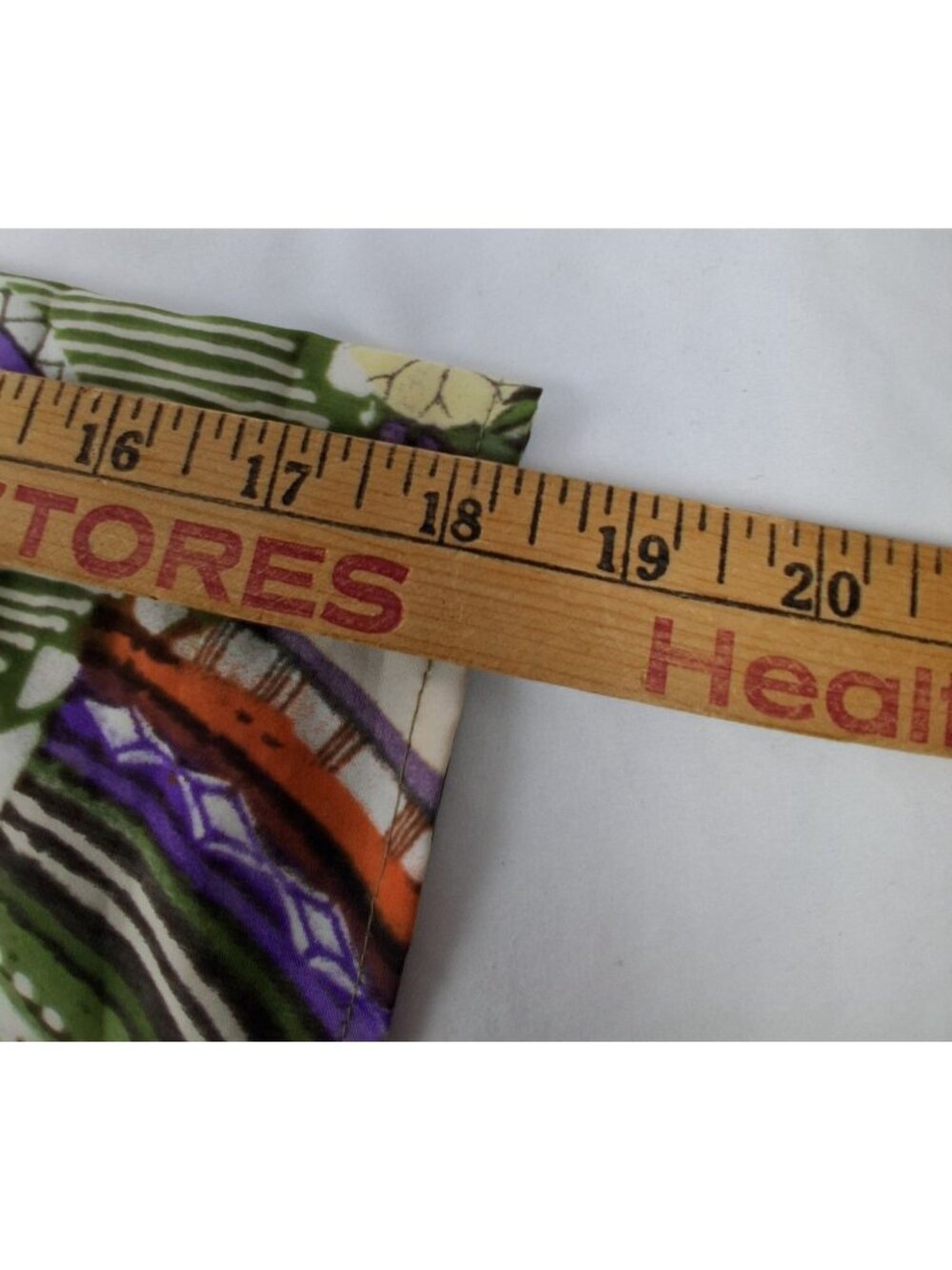 Chico's Geometric Print Womens Size L Tunic Top 3/4 Sleeves & Rounded Hemline - Picture 7 of 12